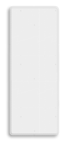 Kenbord wit t.b.v. portaalsein - RS - 300x800mm - Reflecterend