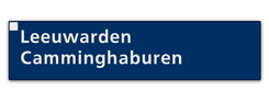 Stationsnaambord 2 regelig - Reflecterend