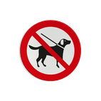 Pictogram - honden verboden