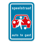 Informatiebord speelstraat