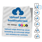 Vloersticker - anti slip - met eigen ontwerp