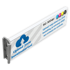 Informatiebord kokerprofiel reflecterend + eigen opdruk