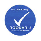 Rookvrije Generatie sticker of bord rond - this area is smokefree