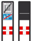 Zoneportaal TS_SQC met RVV E10ze en G06 - 2x schrikhekplank