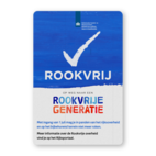 Sticker - Rijksoverheid - Rookvrije Generatie