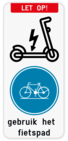 Informatiebord - Steps - Fietspad