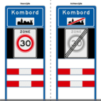 Komportaal H01a 1200mm breed, RVV-paneel 1000mm hoog (type 1 en 2)