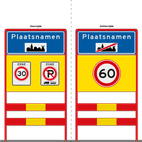 Komportaal H01a 1600mm breed, RVV-paneel 1000mm hoog (type 1 en 2)