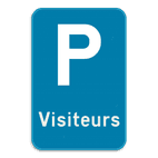 Panneau de stationnement - visiteurs