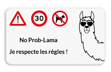 Panneau combiné - No Prob-Lama