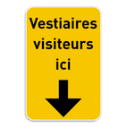 Panneau d'information - Votre texte + pictogramme