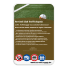 Football Club TrafficSupply avec votre texte + pictogramme