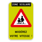 Panneau de signalisation - A23 - Modérez votre vitesse