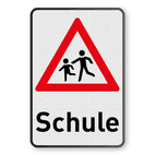 Warnschilder - Achtung, Kinder! Schule