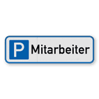 Parkschilder - Parkplatz nur für Mitarbeiter