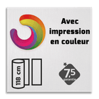 Film réflechissant pour impression en couleur de classe 1 | T-1500-B