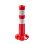 [OP=OP] ComeBack rubber afzetpaal Ø80mm - 460mm - rood wit reflex