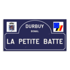 Plaque de rue - Durbuy - Personnalisable