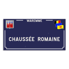 Plaque de rue - Waremme - Personnalisable