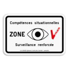 Panneau VIGILIS - Compétences situationnelles - Surveillance renforcée - Surveillance Belge