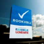 Raamsticker Rookvrije Generatie - formaat A5 - set 5 stuks