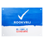 Bord Rookvrije Generatie - formaat A3 (420x297mm)