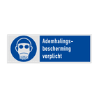 Gebodsbord Ademhalingsbescherming verplicht