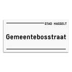 Straatnaambord Hasselt (nieuw)