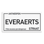 Straatnaambord Antwerpen