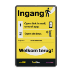 Informatiebord Ingang - 2:3 - ParkBee