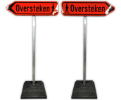 Complete set voetgangers oversteken