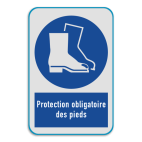 Panneau d'obligation - M008 - Chaussures de sécurité obligatoires
