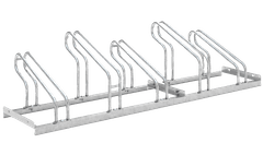 Fietsenrek staal - 5 fietsen - enkelzijdig