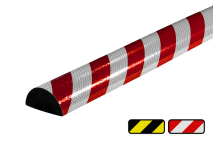 Stootbescherming PU-schuim reflecterend Ø70mm type C+ - zelfklevend