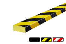 Stootbescherming PU-schuim 50x20mm type D - zelfklevend of magnetisch
