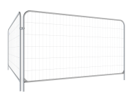 Bouwhek staal type Economy - 3500x2000mm - 13kg