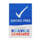 Vlak paneel of sticker SMOKEFREE GENERATION - BASIC