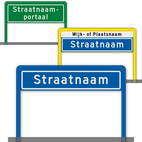 Straatnaamportalen