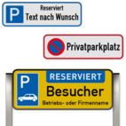 Parkplatzschilder