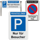 Privatgrundstück Schilder