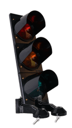 Verkeerslicht LED 3x Ø300mm polycarbonaat