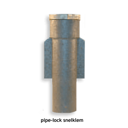 Grondpot 300 mm voor buis Ø60 mm