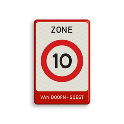 Verkeersbord A01 - van Doorn Soest