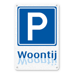 informatiebord ARV E04 - Woontij logo