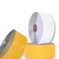 Wegdekfolie reflecterend 120mm breed - Rol 100m lang