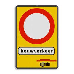 Verkeersbord RVV C01 + 3 txt_logo