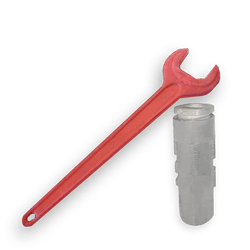 Clé à douille pour système de mise en terre Ø76mm