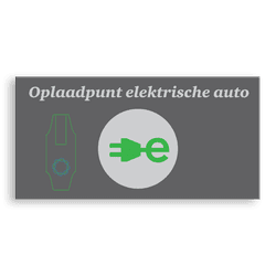 Aluminium bordpaneel VLAK 2000x1000x2mm RAL6018 / wit-groen