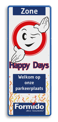 Informatiebord FORMIDO - HAPPY-DAYS - VOL reflecterend