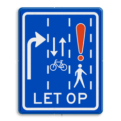 Verkeersbord RVV VR09-14